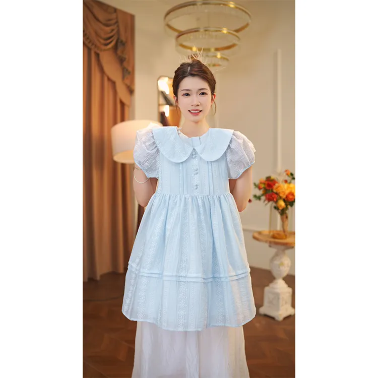 女童连衣裙夏装2025新款儿童好看洋气网红薄款裙子女孩夏季公主裙