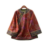 XuanGeMoXiang/轩阁墨香新中式国风时尚百搭轻奢上衣 MX39957