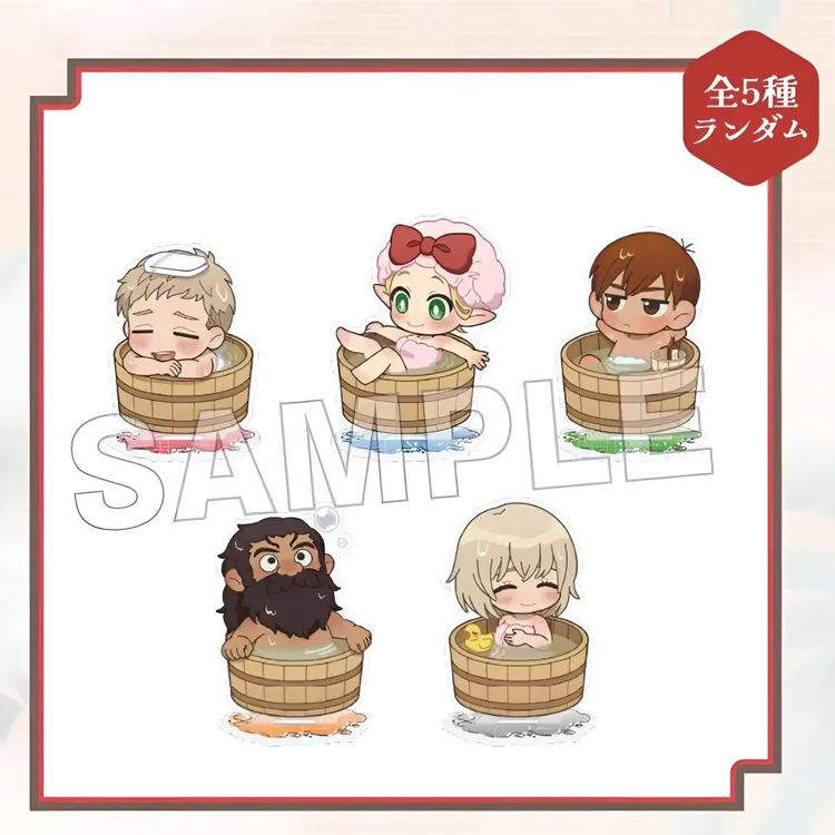 （代拆）迷宫饭场贩 极乐汤q版亚克力立牌