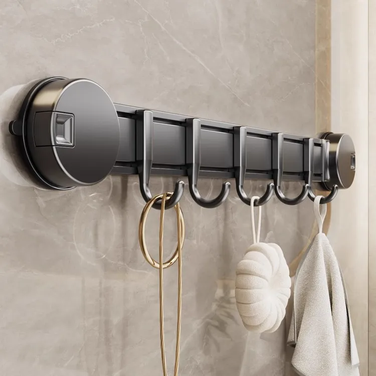 百悍吸盘挂钩粘钩免打孔卫生间浴室厕所家用墙上壁挂门后收纳挂架