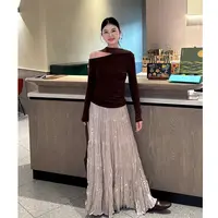 李慧一【香氛裙】春夏薄款松紧腰半身长裙温柔浪漫显瘦遮胯大摆百搭