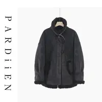 【北总严选】帕迪恩毛边立领羊毛外套25PD-25B2038