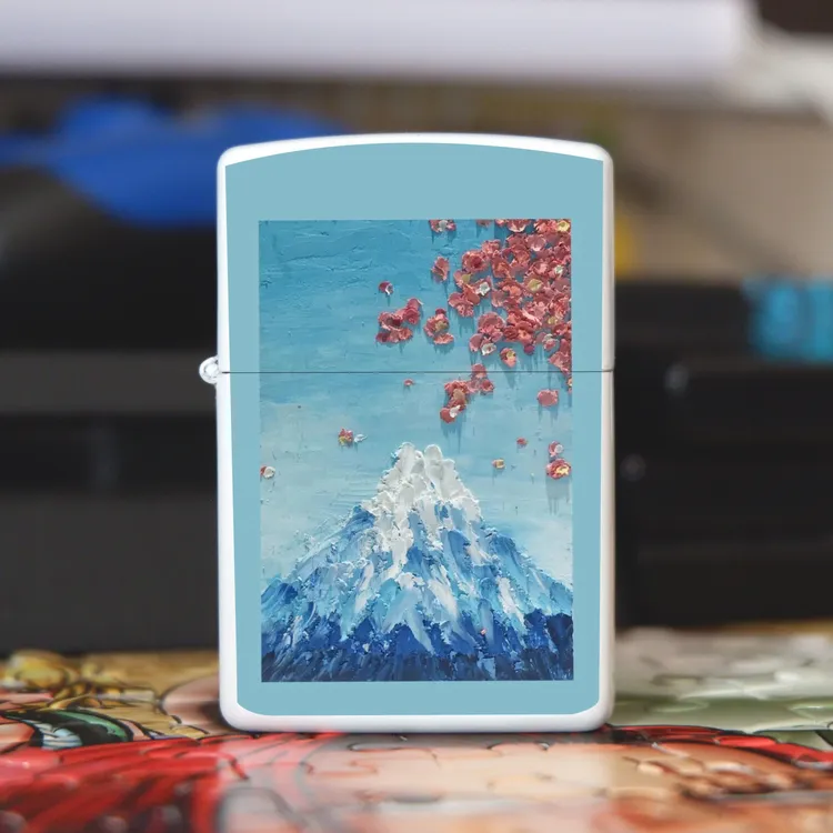 【富士山下】煤油打火机ins网红高颜值个性创意文艺春日限定男礼物