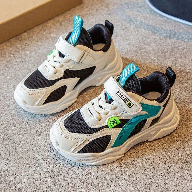 小米步【断码】儿童运动鞋2025春秋季新款女童软底轻便老爹鞋男童时