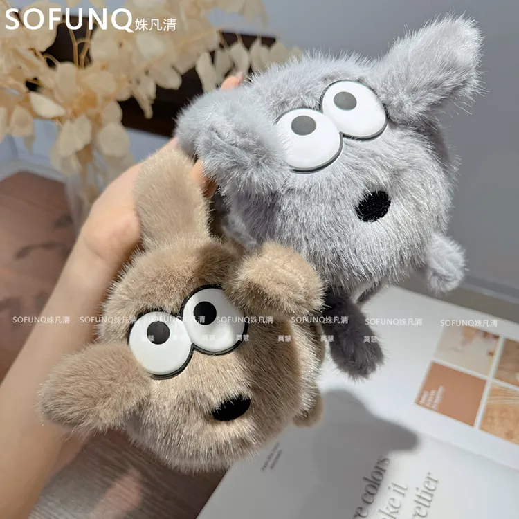 冬季耳罩可爱保暖护耳毛绒骑车防冻防寒耳套捂子可折叠学生