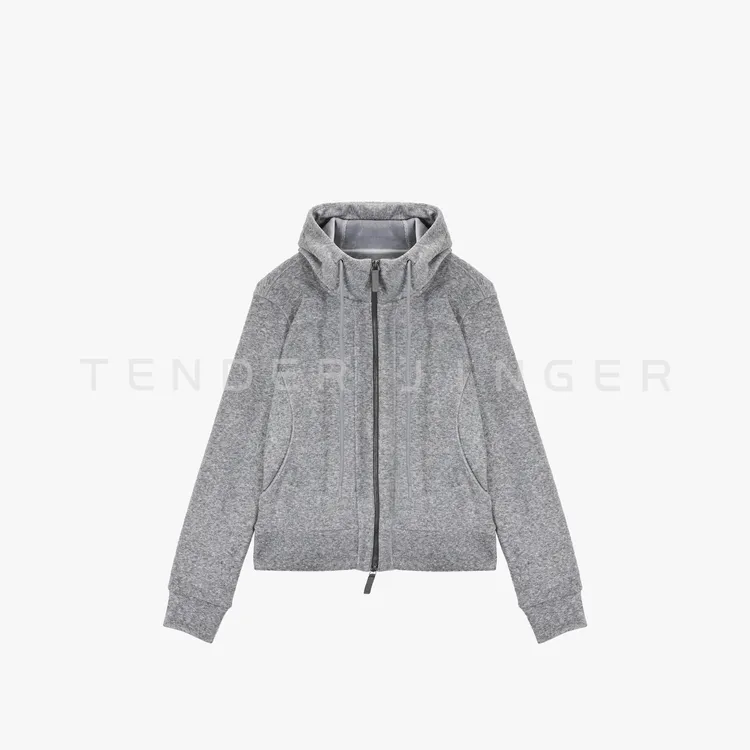 Tender Jinger｜双结构双面针织连帽套装（分开拍）T54JLL50511