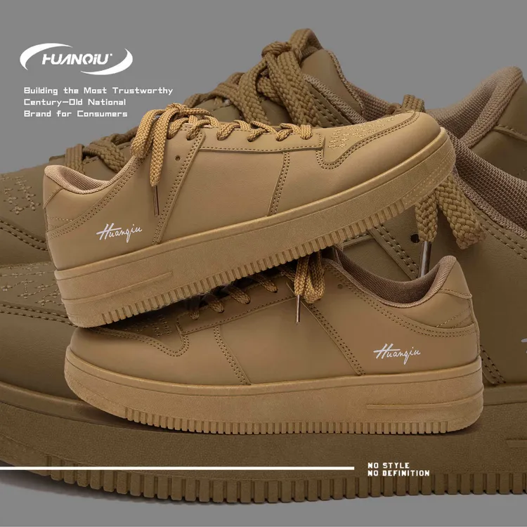 环球复古休闲板鞋春季爆款百搭潮流运动鞋厚底低帮男鞋子ZHQ5672