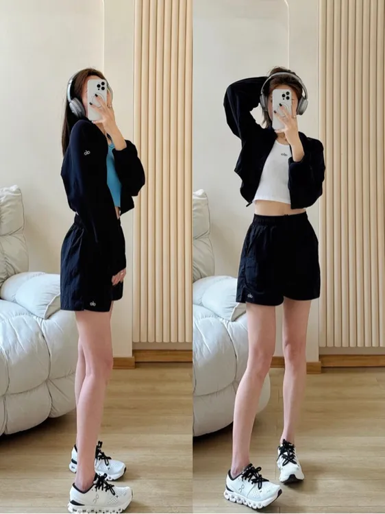 ALO新款夏季防晒夹克女士运动休闲薄款长袖外套