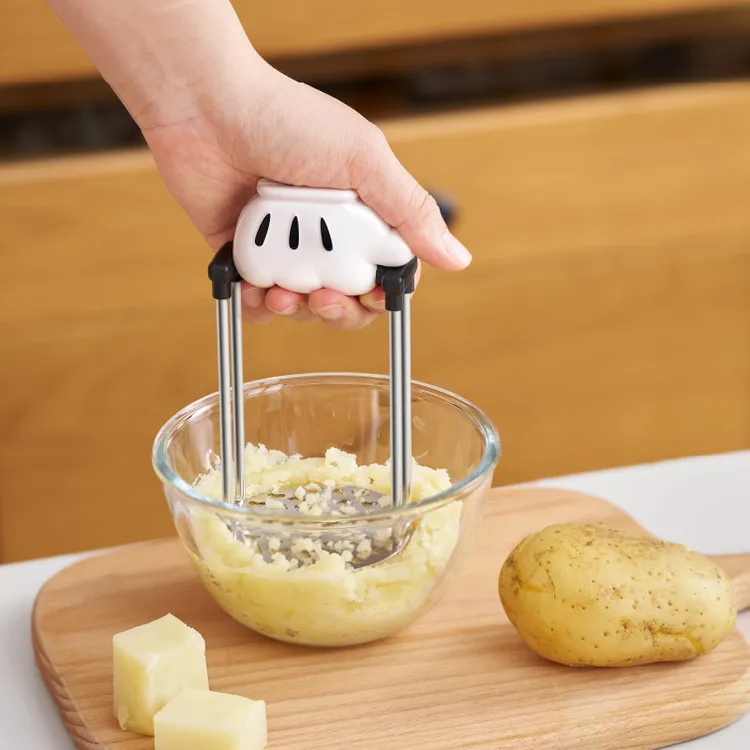 小拳头304压泥器食品级土豆辅食鸡蛋南瓜手动捣泥器厨房