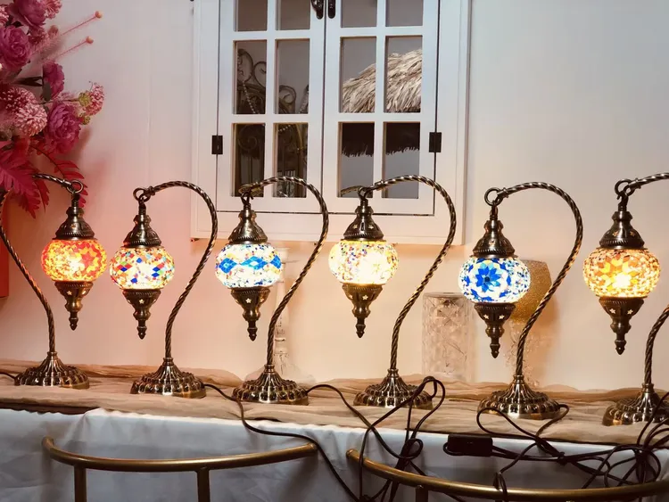 （hasoy新疆包邮）复古异域卧室客厅民宿餐厅瑜伽馆咖啡厅摩台灯 