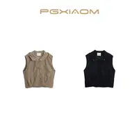 【PGXIAOM】润秀定制连帽冲锋衣工装马甲MJ0806                   