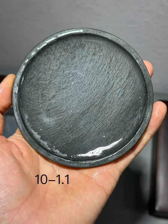 水舷坑水波 老坑歙砚水舷坑浅墨海 小中楷实用歙砚，4寸高品质水波