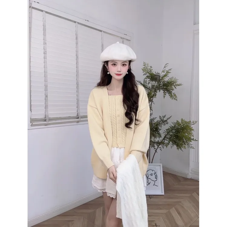 IEF/爱依服2025年巨好看的早秋一整套毛针织衫气质一整套ootd穿搭