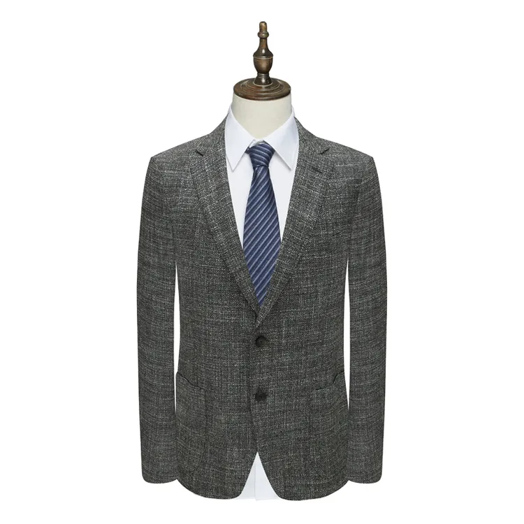 SF654圣男式春秋西服 意大利两粒扣后中开衩商务休闲西装