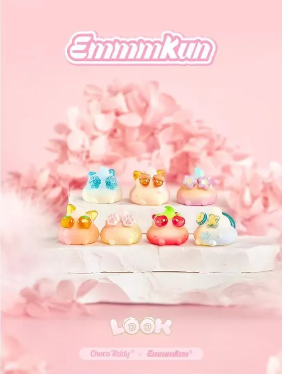 【拆盒】Emmmkun眼碌碌萌萌系列盲袋潮玩ip手办盲盒