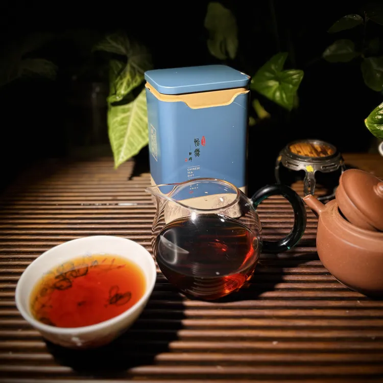19年泼水茶纯净麦秆香200g罐装