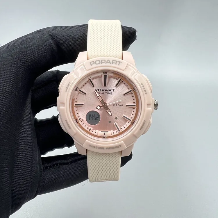 【高端必入】正品POPART运动女表,进口双机芯带夜光,媲美日本大牌