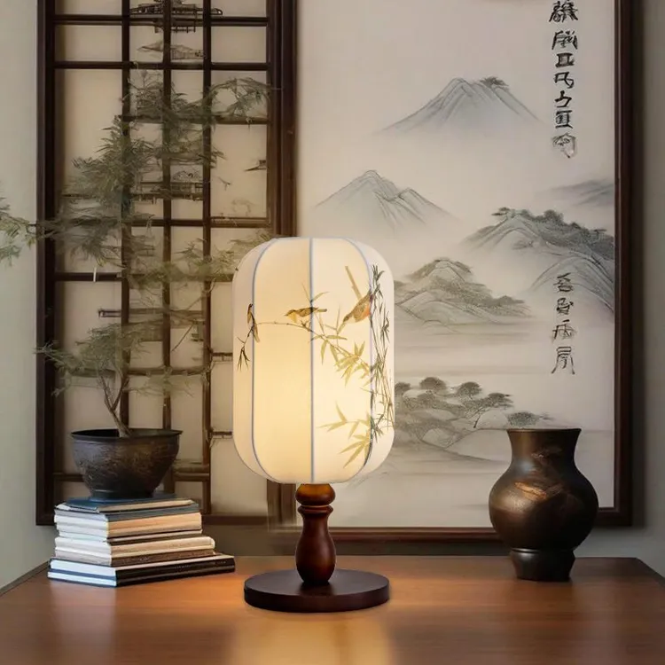 宋代美学台灯新中式客厅装饰卧室床头书房古风台灯落地灯茶室禅意