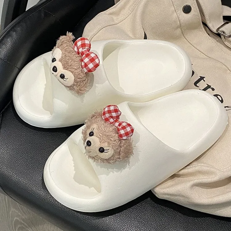 网红时尚EVA防滑防臭拖鞋女夏季外穿室内家居情侣踩屎感凉鞋子