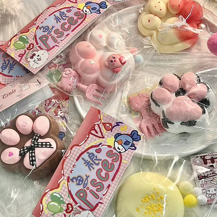 高颜值慢回弹烂泥感捏捏乐解压神器随心配