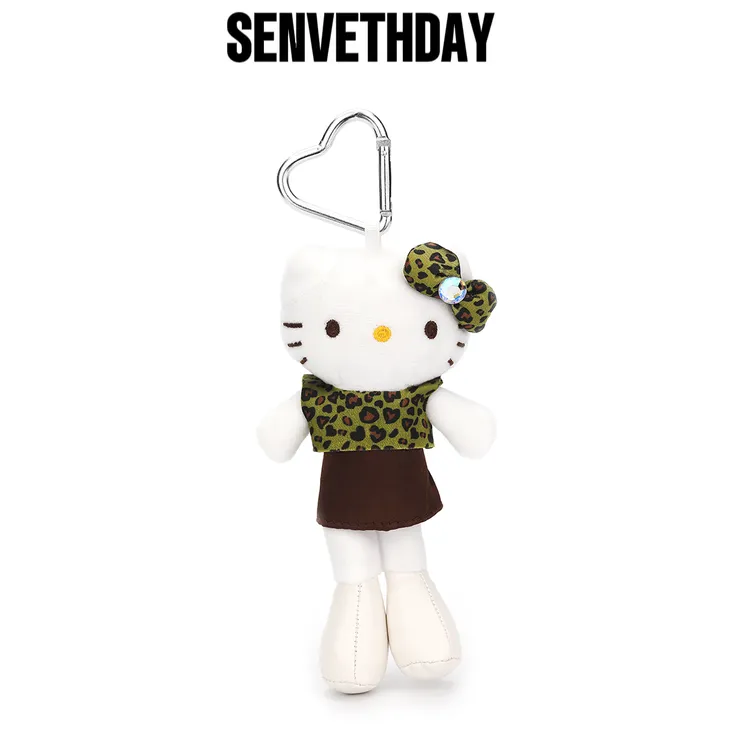 Senveth Day长腿喵超模时尚简约百搭可爱包包挂件