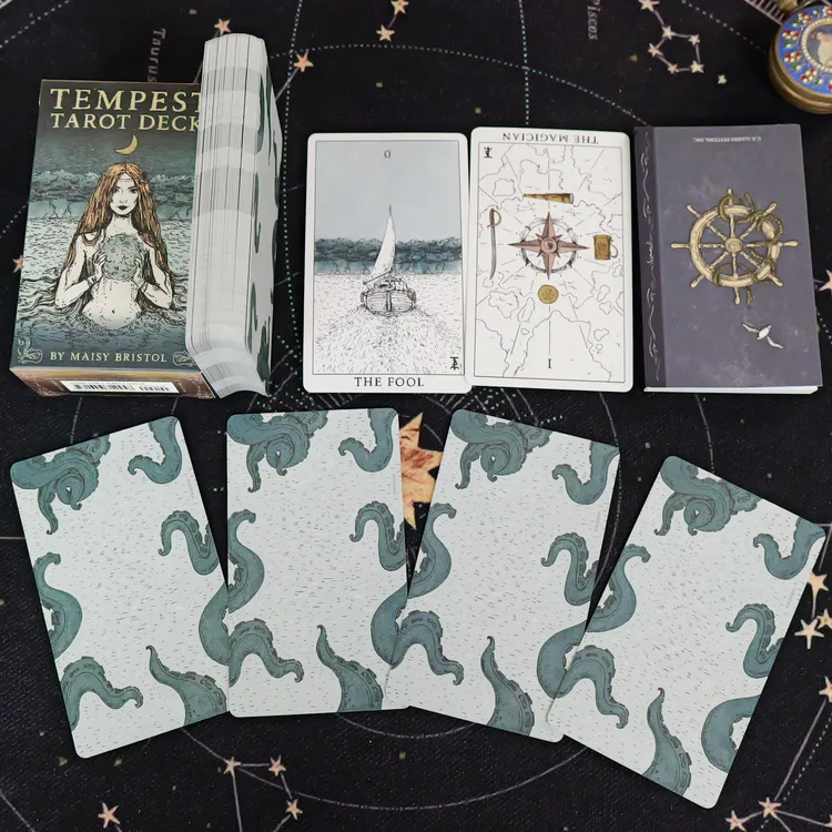 正版【暴风雨】原装USG塔罗牌 Tempest Tarot 美国版本