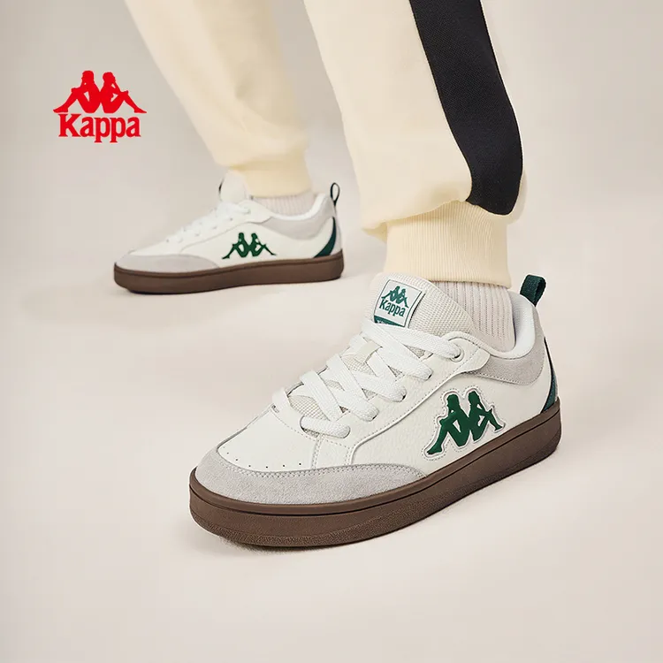 Kappa卡帕男新款情侣时尚百搭休闲鞋德训鞋运动板鞋子K0FW5CC13CJ