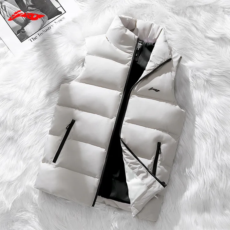 奥特莱棉加厚马甲男秋冬季加厚超级保暖防风防寒休闲立领运动外套