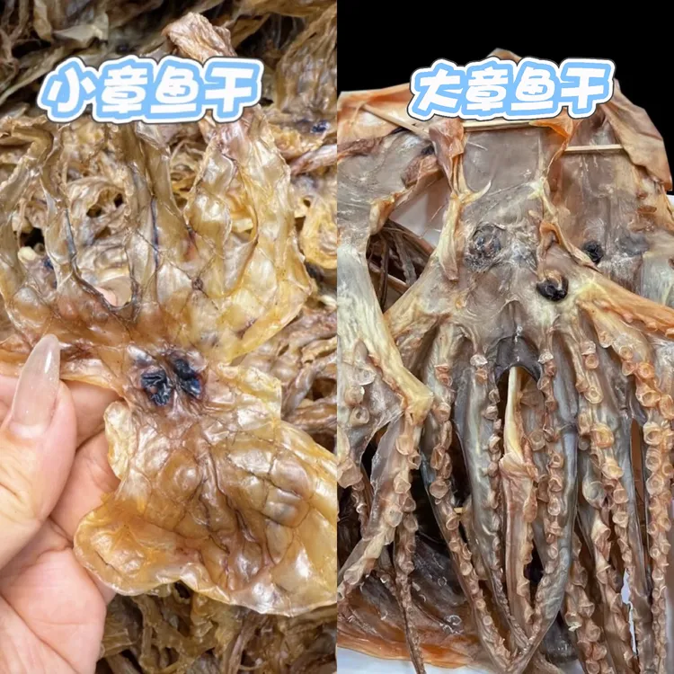 汕尾本港淡干章鱼干八爪鱼干