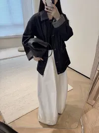 鑫燃KIKI 韩系明线设计牛仔外套 25163 PF