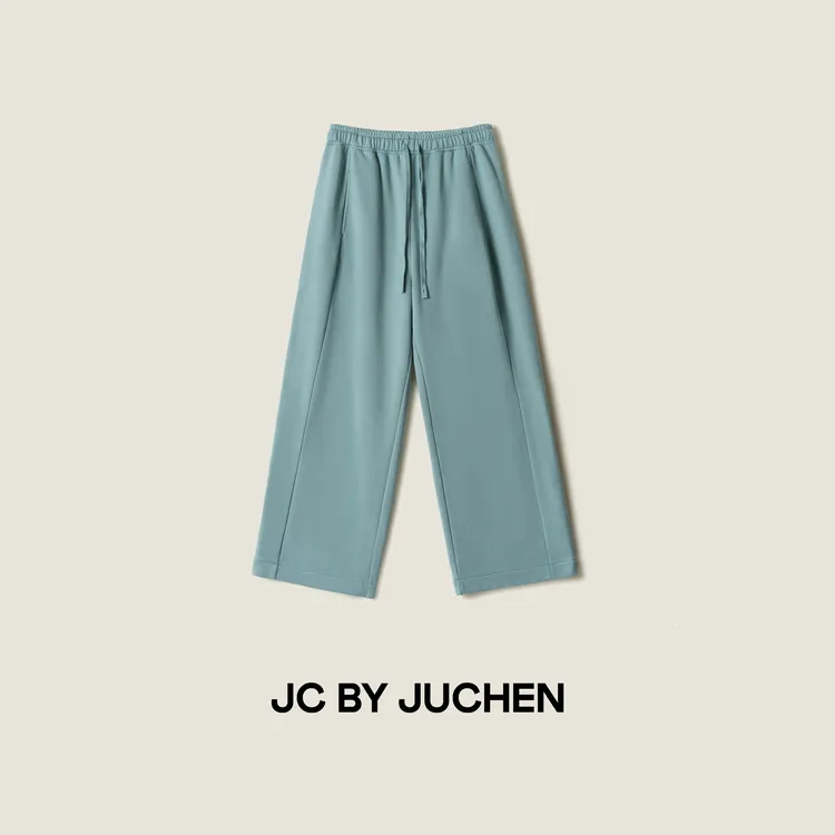 特调色定织棉质舒适休闲宽松直筒卫裤FW085011