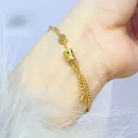 【矿金手工制作】小蛮腰手链简约气质女手饰饰品网红爆款师精致