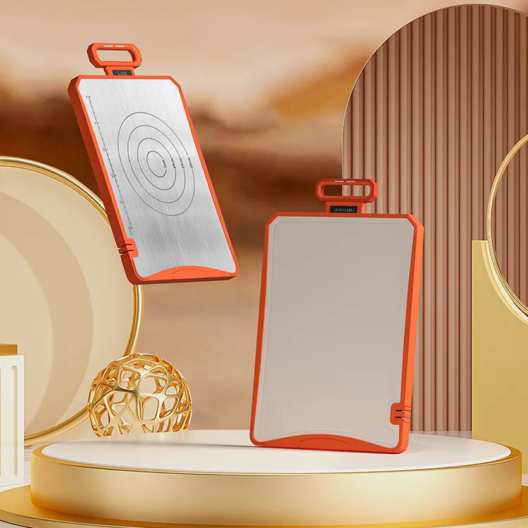 【笑笑姐专属】帝伯朗 香水系列橙色不锈钢双面砧板 