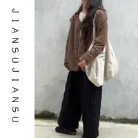 【见素】复古小众双面穿碎花棉服