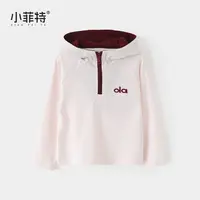 小菲特女童秋装新款连帽上衣中大童儿童时尚休闲T恤衫BGYQ52742