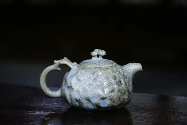 和光窑精品柴烧壶供春壶建水紫陶泡茶壶非紫砂纯手工制作天然安全