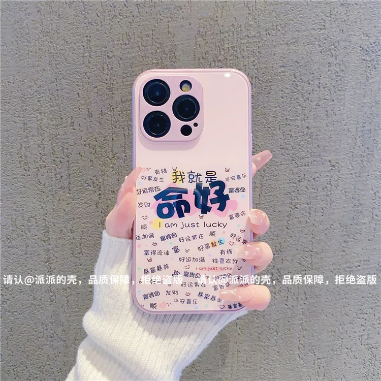 (iPhone16系列)金属漆玻璃壳适用iPhone16/Plus/Pro/ProMax手机壳