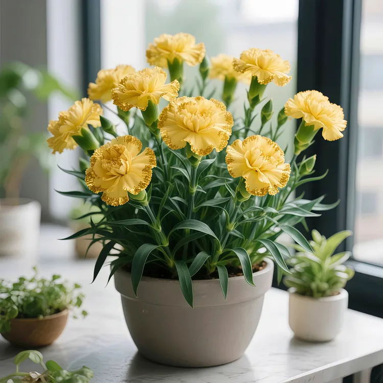 【浓香型】康乃馨种球室内盆栽绿植四季好养活绿色开花阳台花卉客厅