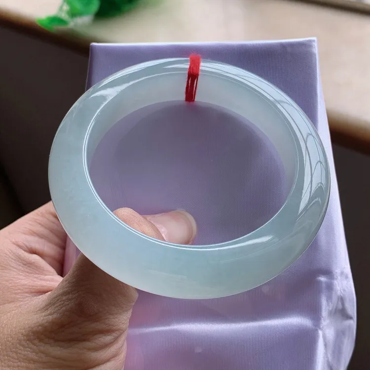 老种冰晴正圈手镯，尺寸56.2/12.5/10.8mm（正圈56/57可戴）