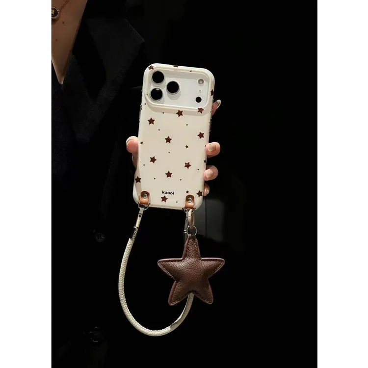 满屏星星适用于苹果17promax手机壳iPhone16华为OPPO小米VIVO女壳