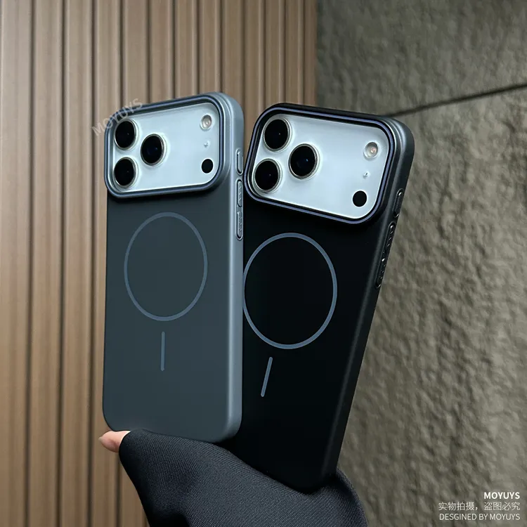 适用iphone苹果17promax手机壳16promax磁吸15pro磨砂14/13超轻薄
