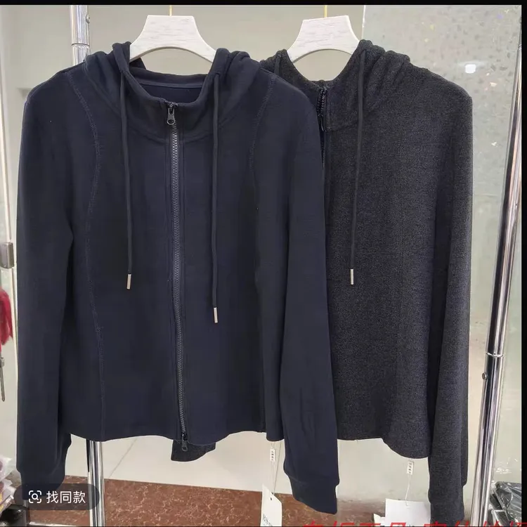 秋季冬新款德绒宽松休闲百搭连帽卫衣女设计感小众洋气减龄上衣潮