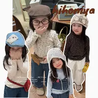 【软乎乎】四Hihoniya~2025秋季宝宝花边碎花羊毛桑蚕丝法蕾打底