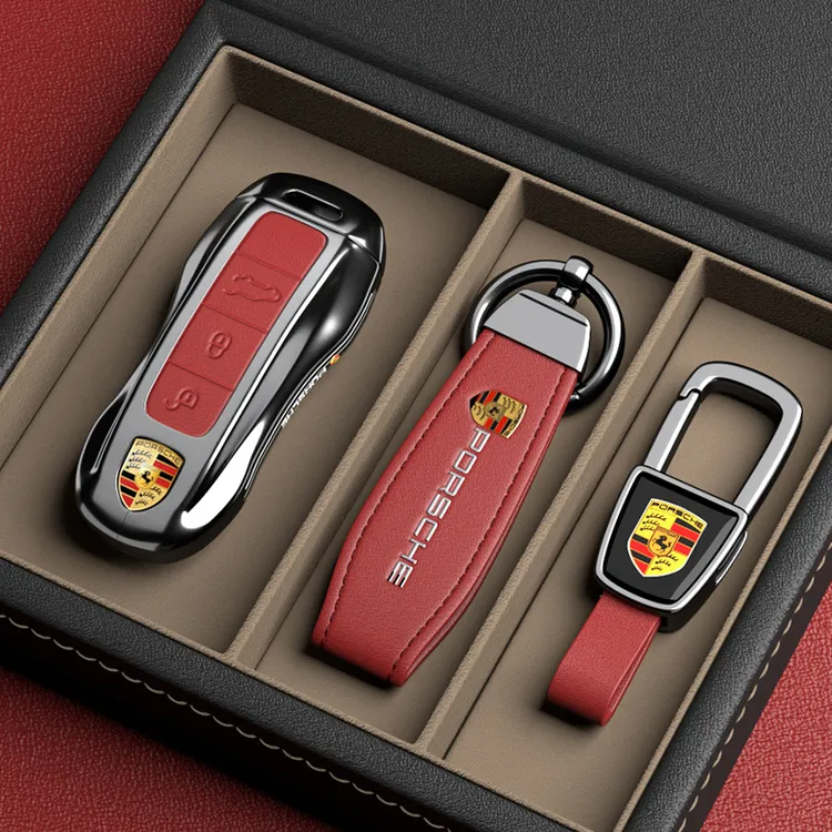 2025款保时捷钥匙套帕拉梅拉用品卡宴高级感macan全包911汽车壳扣