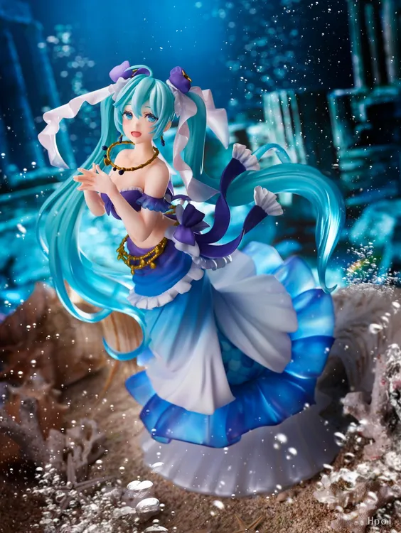 《皮丘正版手办》日版Taito 钻石系列初音未来美人鱼景品手办