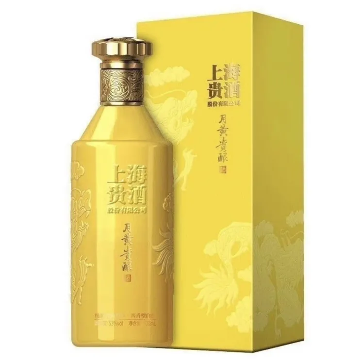 月黄贵酿2023年上海贵酒月黄贵酿酱香型53%Vol500ml