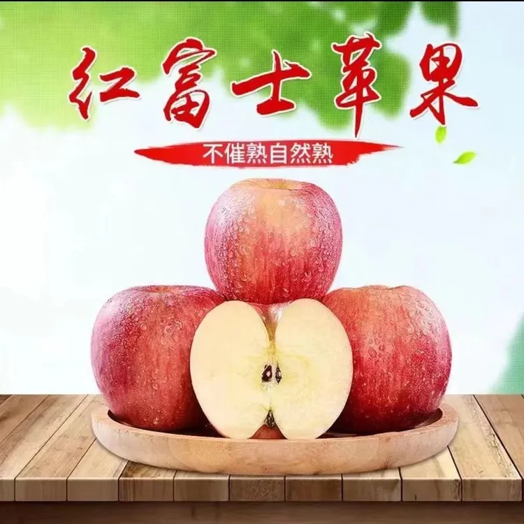 【果园直发】甘肃红富士苹果当季新鲜水果脆甜多汁产地直发包邮