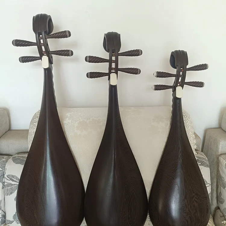 鸡翅木琵琶背板整版抛光适用成人青年儿童练习专业教学演奏考级