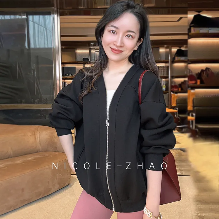 3NWT171（有始有终）【贵姐NICOLE】25男女同款拉链上衣女外套
