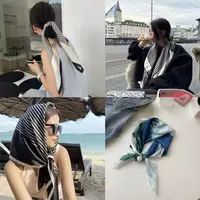 徐秋阳  多用丝巾（三公分误差正常）百搭时尚设计感休闲丝巾